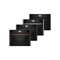 Встраиваемый духовой шкаф NEFF/ Без боковых профилей и ручки  (Аксессуар заказывается отдельно), компактный с функцией СВЧ, инвертор, без поворотного стола, объем 45 л, 20 режима нагрева, 4.1-дюймовый TFT-дисплей, сенсорное управление, температура 30-300 