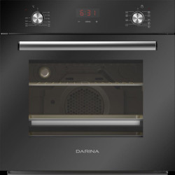 Духовой шкаф Электрический/ Духовой шкаф Электрический Darina 2V5 BDE 112 708 B черный/стекло черное