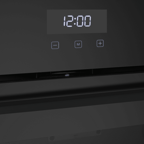 Тип: электрический, 60 см, 76 л, 9 режимов, таймер, комбинированное управление, гриль, конвекция, телескоп, черное стекло