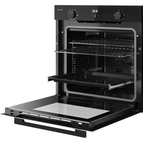 Духовой шкаф Kuppersberg/ Духовой шкаф Kuppersberg, High-Tech, 78 л, дисплей, поворотное/сенсорное управление, таймер, макс. температура 320 градусов, 10 режимов, гриль, разморозка, приготовление с паром, доводчик двери Soft Close, телескопические направл