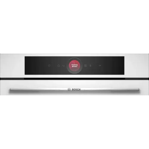 Встраиваемая электрическая духовка BOSCH/ Встраиваемая электрическая духовка BOSCH HBG7341W1 Встраиваемый духовой шкаф с 14 режимами нагрева,контроль температуры от 30 °C до 300 °C,объем 71 л,Eco Clean Direct,TFT сенсорный дисплей,дверь с SoftClose и Soft