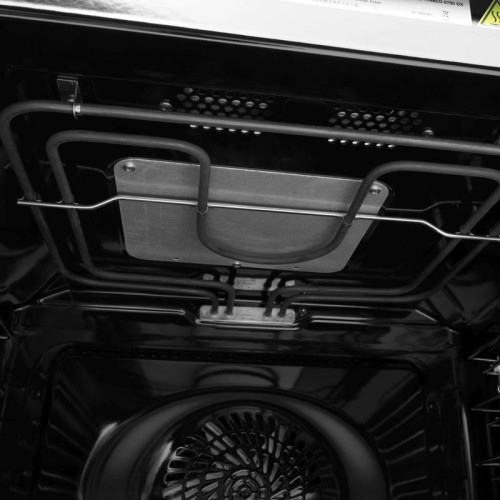 Духовой шкаф Электрический/ Духовой шкаф Электрический Hyundai HMEO 6780 DX черное стекло/серебристый