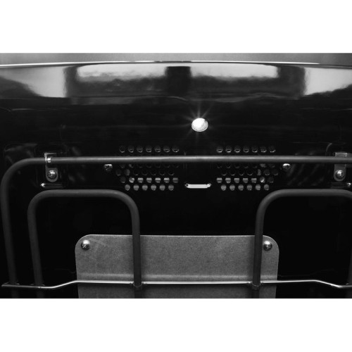 Духовой шкаф Электрический/ Духовой шкаф Электрический Hyundai HMEO 6780 DX черное стекло/серебристый