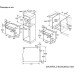 Шкаф духовой газовый MAUNFELD/ Шкаф духовой газовый с электрическим грилем, полезный объем 60 л, 5 режимов работы, гидролизная очистка, максимальная температура 250 С, таймер, конвекция, электроподжиг, автоматическое выключение, газ-контроль, телескопичес
