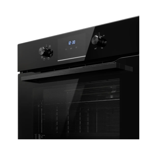 Духовой шкаф Kuppersberg/ Духовой шкаф Kuppersberg, High-Tech, 70 л, сенсорное/поворотное управление, дисплей, таймер, 8 режимов, макс. температура 250 градусов, гриль, телескопические направляющие (на 1 уровень), энергоэффективность А, цвет черный, цвет 
