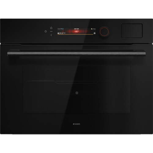 Встраиваемый духовой шкаф ASKO/ Арт. 744546 ПРОМО ; Встраиваемый духовой шкаф ASKO, компактный, 45 см, объем 71 л, TFT дисплей с сенсорными кнопками и поворотным переключателем, 10 режимов приготовления, AirFry, 3 режима приготовления на пару, 123 автомат