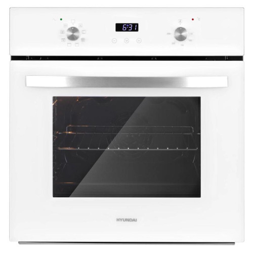 Духовой шкаф Электрический/ Духовой шкаф Электрический Hyundai HEO 6647 WG белый