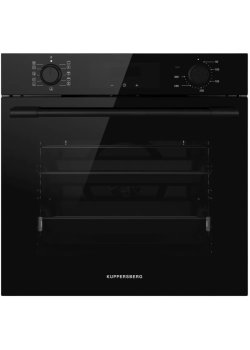 Духовой шкаф Kuppersberg/ Духовой шкаф Kuppersberg, High-Tech, 78 л, комбинированное управление, дисплей, таймер, 11 режимов, макс. температура 300 градусов, гриль, телескопические направляющие (на 1 уровень), энергоэффективность А, цвет черный, цвет фурн