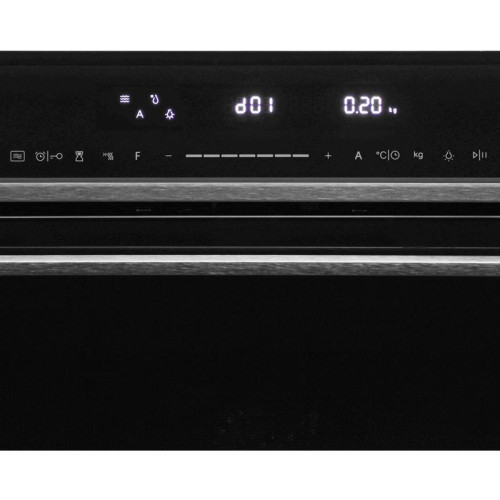 Духовой шкаф Электрический/ Духовой шкаф Электрический Hyundai HMEO 6780 DX черное стекло/серебристый