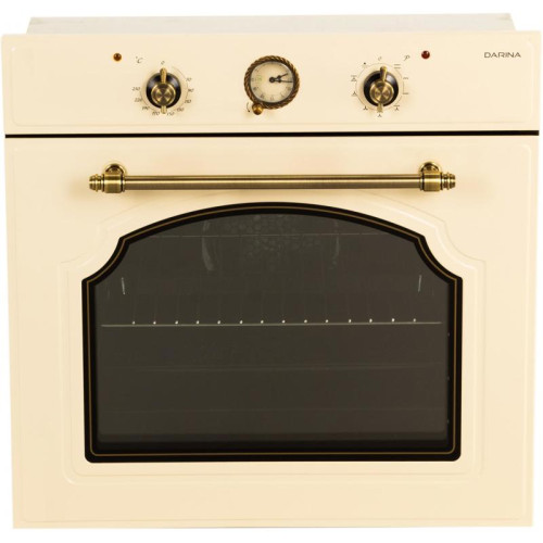 Духовой шкаф Электрический/ Духовой шкаф Электрический Darina 1U8 BDE 112 707 Bg бежевый/бронза