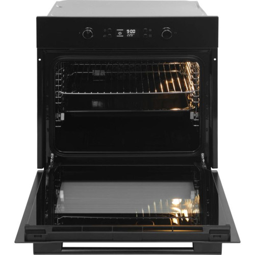 Духовой шкаф Электрический/ Духовой шкаф Электрический Hyundai HEO 6650 BG черный