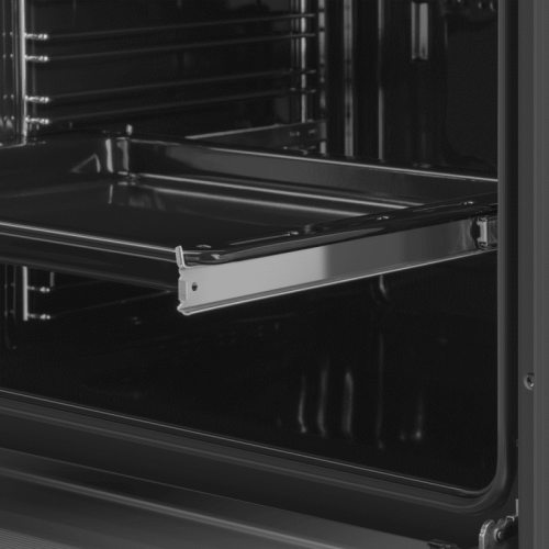 Тип: электрический 60 см, 60 л, таймер, 8 функций, сенсорное управление, гидролизный тип очистки, черный