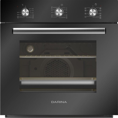 Духовой шкаф Электрический/ Духовой шкаф Электрический Darina 1V5 BDE 112 707 B черный/стекло черное