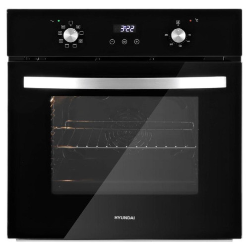 Духовой шкаф Электрический/ Духовой шкаф Электрический Hyundai HEO 6647 BG черный