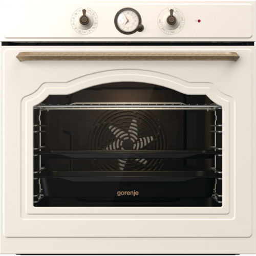 Встраиваемые электрические духовки GORENJE/ Встраиваемые электрические духовки GORENJE BOS67371CLI Духовой шкаф, Полезный объем: 77 л,электронный программатор с аналоговым дисплеем, очистка паром, A,максимальная температура в духовке: 300 °С, 59.7 ? 59.5 