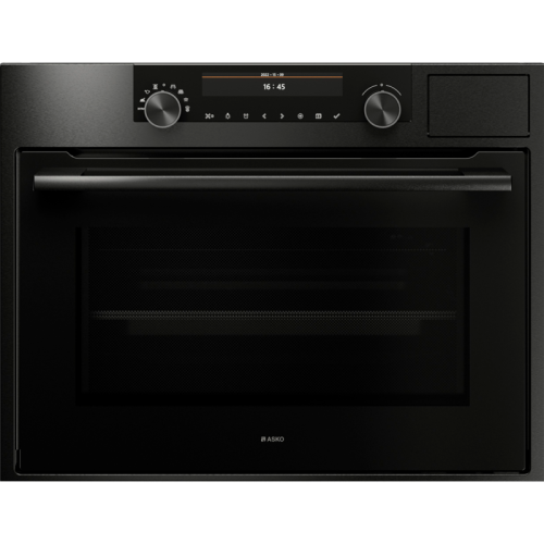 Встраиваемые электрические духовки ASKO/ Арт. 734515 ; Комбинированный духовой шкаф с функциями пара и СВЧ, 50 литров, 45,5 ? 59,5 ? 54,6 см, BlackSteel