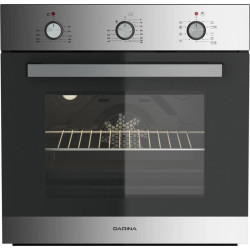 Духовой шкаф Электрический/ Духовой шкаф Электрический Darina 1U5 BDE 112 707 X3 нержавеющая сталь/стекло черное
