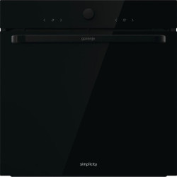 Встраиваемые электрические духовки GORENJE/ BOS67371SYB, 60 см, Коллекция: Simplicity, очистка паром AquaClean, 12 режимов. черный цвет