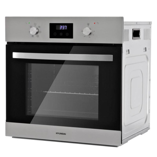 Духовой шкаф Электрический/ Духовой шкаф Электрический Hyundai HEO 6640 IX серебристый/черный