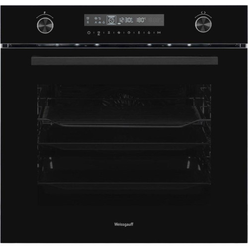 Духовой шкаф Электрический/ Духовой шкаф Электрический Weissgauff EOM 751 PDB Black Edition черный