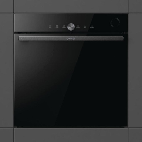 Духовой шкаф Gorenje/ Духовой шкаф Gorenje, полезный объем 77 л, сенсорный программатор IconLED+, Wi-Fi управление, двойное освещение, многоуровневое приготовление, PerfectGrill, SteamAssist, телескопическое направляющие на 2-х уровнях, термощуп, максимал