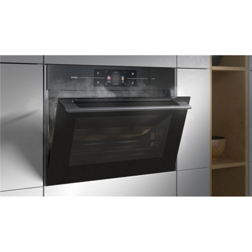 Встраиваемые электрические духовки ASKO/ Арт. 731915 ; 45.5x59.5x54.6 см, СВЧ, 5-в-1, 50 л, 20 режимов нагрева, функция пара, 143 автоматических программы, сенсорный графический TFT дисплей, черный