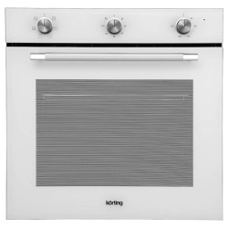 Встраиваемый духовой шкаф Korting/ Духовой шкаф с Механическим управлением, Утапливаемые поворотные регуляторы, 6 режимов работы, Механический таймер с функцией отключения духового шкафа, Объём 72 литра, Система автоматического охлаждения, Автоматическое 