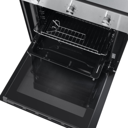 Шкаф духовой газовый MAUNFELD/ Шкаф духовой газовый MAUNFELD EOGC604S  (с электрическим грилем), полезный объем 60 л, 5 режимов работы, гидролизная очистка, максимальная температура 250 С, таймер, конвекция, электроподжиг, автоматическое выключение, газ-к