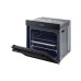 59.5 x 59.6 x 57 см, Dual Cook, Каталитическая очистка, 2 стекла, Гриль, Конвекция, Сенсорное управление, LED дисплей, Air Sous Vide, Wi-Fi SmartThings, 76 л, цвет: черное стекло