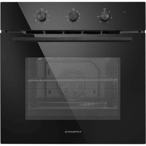 60 см, 70 л, 8 режимов, эмаль легкой очистки, черный цвет