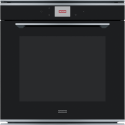 Духовой шкаф Franke FMY 99 P XS/ Best, Серия MYTHOS, Электрический духовой шкаф, 595x595x564, 73л, 16 функций, многоуровневое приготовление, TFT дисплей с сенсорным управлением, пиролитическая очистка, нержавеющая сталь/черное стекло