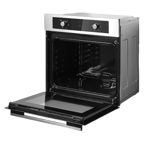 Встраиваемый духовой шкаф Midea/ MDK/Встраиваемый духовой шкаф Midea, объем 60 л, сенсорный программатор, цифровой LED дисплей, 6 режимов, утапливаемые переключатели, цвет нержавеющая сталь