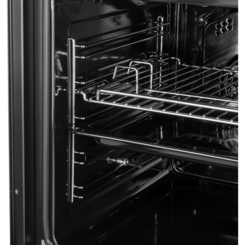 Шкаф духовой электрический MAUNFELD EOEC516B/ 448х546х595 мм, объем 51 л, 7 основных режимов,  механическое управление, двойное стекло дверцы, металлическая ручка дверцы, холодный фронт, конвекция, гриль,таймер,черный цвет