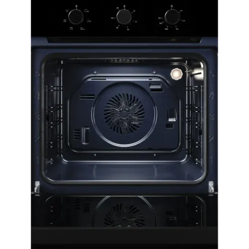 Духовой шкаф Kuppersberg/ Духовой шкаф Kuppersberg, High-Tech, 78 л, поворотное управление, таймер, 6 режимов, макс. температура 310 градусов, энергоэффективность А, цвет черный, цвет фурнитуры черный