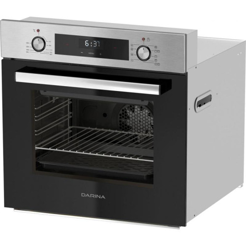 Духовой шкаф Электрический/ Духовой шкаф Электрический Darina 0U5 BDE112 708 X1 нержавеющая сталь/черный