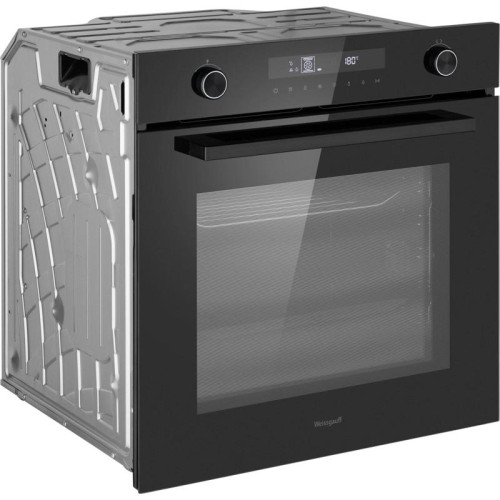 Духовой шкаф Электрический/ Духовой шкаф Электрический Weissgauff EOM 741 PDB Black Edition черный