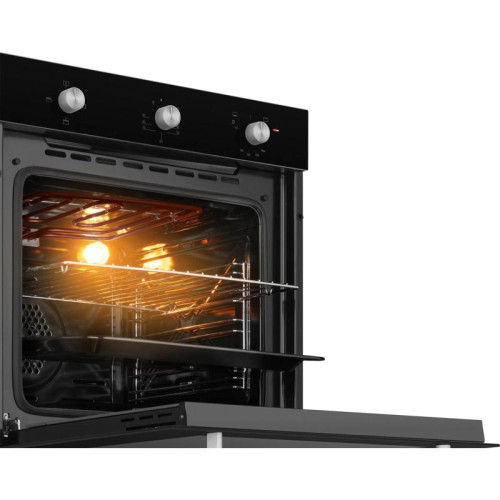 Духовой шкаф Газовый/ Духовой шкаф Газовый Weissgauff WGO 706 черное стекло