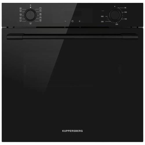 Духовой шкаф Kuppersberg/ Духовой шкаф Kuppersberg, High-Tech, 78 л, комбинированное управление, дисплей, таймер, 11 режимов, макс. температура 300 градусов, гриль, телескопические направляющие (на 1 уровень), энергоэффективность А, цвет черный, цвет фурн