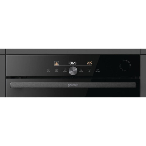 Духовой шкаф Gorenje/ Духовой шкаф Gorenje, полезный объем 77 л, сенсорный программатор IconLED+, Wi-Fi управление, двойное освещение, многоуровневое приготовление, PerfectGrill, SteamAssist, телескопическое направляющие на 2-х уровнях, термощуп, максимал