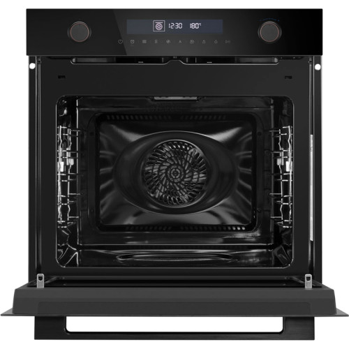 60 см, 72 л, 17 режимов, СВЧ,  А+, гидролизная очистка, черный