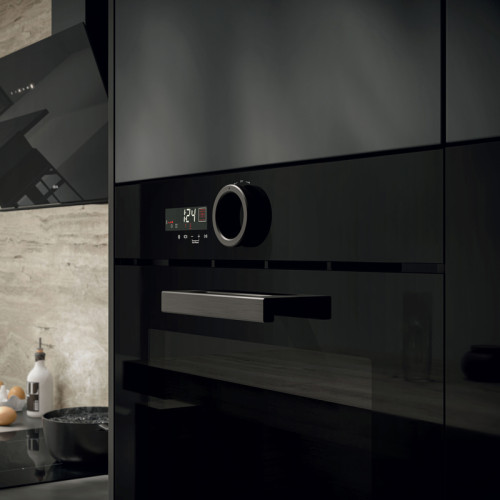 Духовой шкаф ELICA, 60 см, объем 65 л, 9 режимов, гриль, конвекция, галогенное освещение, 3 стекла в дверце, таймер, дисплей, защита от детей, цвет черный