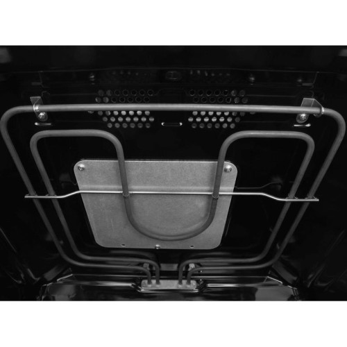 Духовой шкаф Электрический/ Духовой шкаф Электрический Hyundai HMEO 6780 BG черное стекло/серебристый