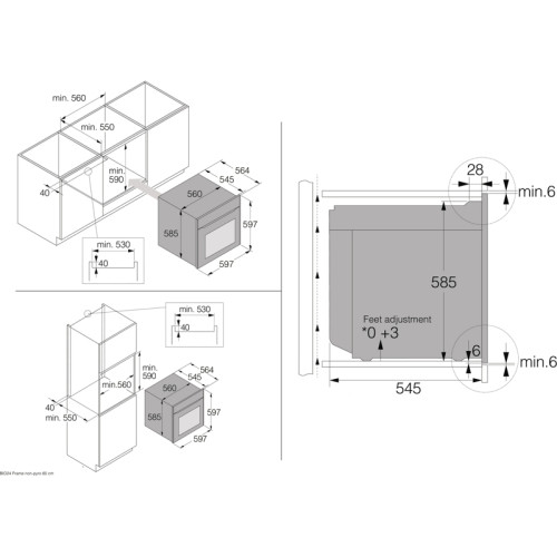 Встраиваемый духовой шкаф ASKO/ Арт. 745630 ; Встраиваемый духовой шкаф ASKO, 60 см, объем 71 л, TFT дисплей с сенсорными кнопками и поворотным переключателем, 11 режимов приготовления, AirFry, технология парогенерации Geyser Steam, 6 режимов приготовлени
