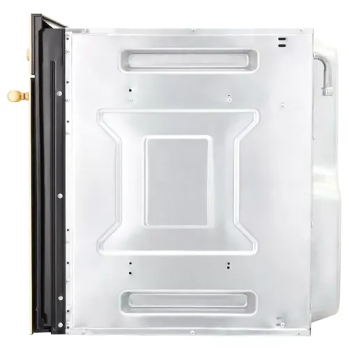 Газовый духовой шкаф EVELUX, Retro, объем 67 л, поворотные переключатели, таймер, автоматическое отключение, конвекция, 4 режима, традиционная очистка, 2 стекла в дверце, цвет бежевый