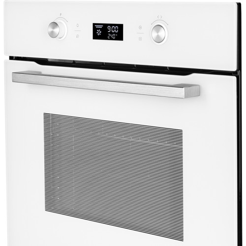 Встраиваемые электрические духовки 60 см Weissgauff/ Встраиваемые электрические духовки 60 см Weissgauff EOM 691 PDW 59.5х59.5x53 см, 70л, 9 режимов, утапливаемые переключатели, дисплей, электронное управление с сенсорными кнопками, гриль, конвекция, бела