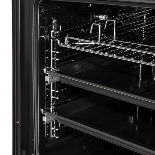 Тип: электрический, 60 см, 76 л, 9 режимов, таймер, комбинированное управление, гриль, конвекция, телескоп, графит стекло