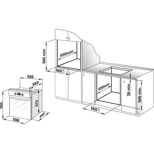 Духовой шкаф Электрический/ Духовой шкаф Электрический Gefest ЭДВ ДА 602-01 белый