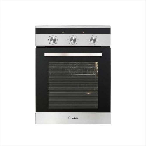 Духовой шкаф Электрический/ Духовой шкаф Электрический Lex EDM 4570 IX нержавеющая сталь/черный