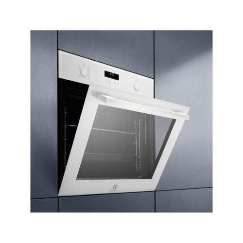 Встраиваемые электрические духовки ELECTROLUX/ Электрический духовой шкаф с конвекцией, приготовление на пару, объем 72 л, утапливаемые переключатели, 9 режимов,очистка каталитическая, 3 стекла в дверце, направляющие проволочные + телескопические (1 урове Встраиваемые электрические духовки ELECTROLUX/ Электрический духовой шкаф с конвекцией, приготовление на пару, объем 72 л, утапливаемые переключатели, 9 режимов,очистка каталитическая, 3 стекла в дверце, направляющие проволочные + телескопические (1 урове