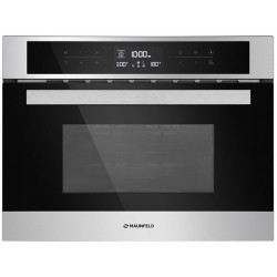 Шкаф духовой электрический с функцией СВЧ MAUNFELD/ Шкаф духовой электрический с функцией СВЧ MAUNFELD  MCMO.44.9S Тип: электрический с функцией СВЧ, 60см  Тип установки: независимый  Функции: 9  Объем, л: 44  Класс энергопотребления: А  Охлаждение: танге